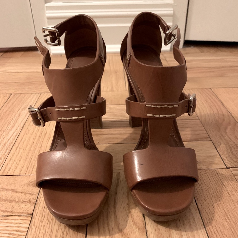 Prada T-Strap Sandal, Brandy